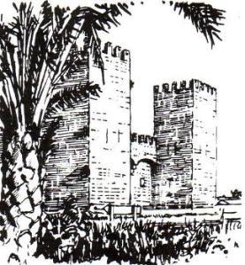 Mittelalterliches Stadttor von Alcúdia im Norden von Mallorca