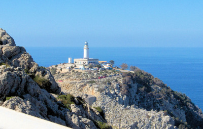 Nördlichster Punkt von Mallorca, der Leuchtturm am Cap de Formentor