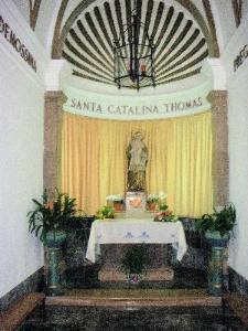Kleine Kapelle im Geburtshaus der Heiligen "Catalina Thomás"