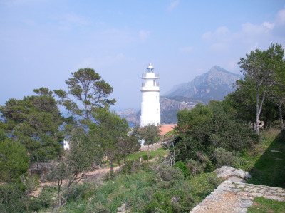 Leuchtturm bei Port de Sóller
